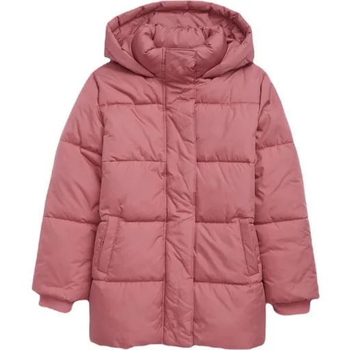 GAP LONG WARMEST Dívčí bunda, růžová, velikost