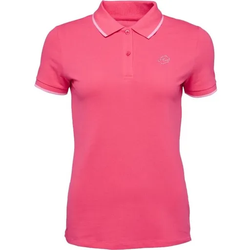 Lotto CLASSICA POLO SHIRT Dámské tričko s límečkem, růžová, velikost