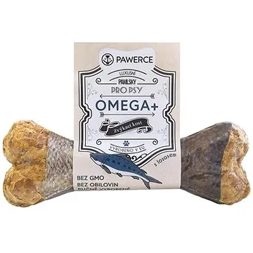 Pawerce žvýkací kost plněná Omega+ 12 cm (4260473650805)