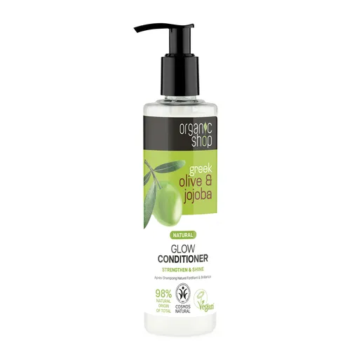 Organic Shop Kondicionér pro zářivý lesk vlasů Oliva a jojoba (Glow Conditioner) 280 ml