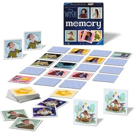 Ravensburger 225958 Pexeso Disney: Přání
