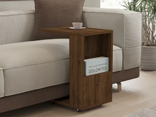 Odkládací stolek / Příruční stolek Star - Walnut