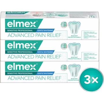 ELMEX Sensitive Professional Gentle Whitnening 3 × 75 ml (8590232000432)