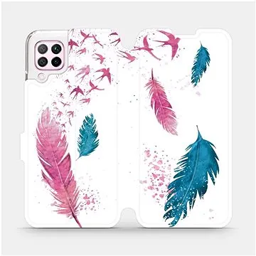 Flipové pouzdro na mobil Huawei P40 Lite - MR08S Pírka (5903516138678)