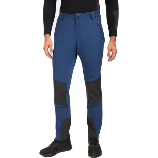 KILPI NUUK Pánské outdoorové kalhoty, tmavě modrá, velikost