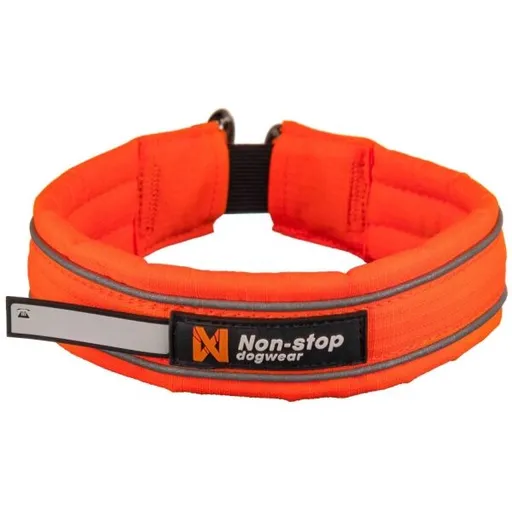 NON-STOP DOGWEAR SAFE COLLAR Psí obojek, oranžová, velikost