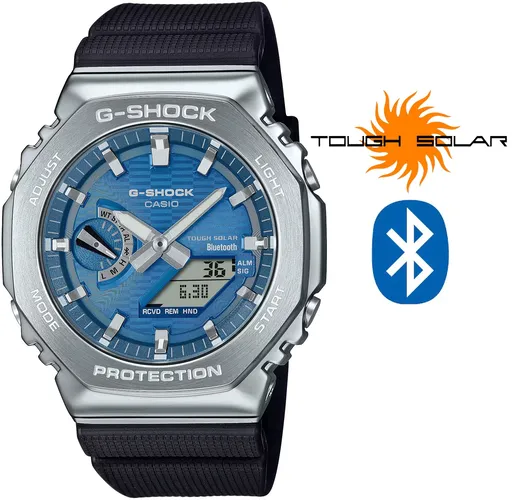 Casio G-SHOCK G-Steel Solar Bluetooth GBM-2100A-2BER (663)