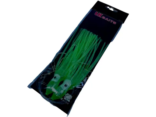 LK Baits Návazec Chobotnice Lumino Green/Zelený - 8/0 12cm,LK Baits Návazec Chobotnice Lumino Green/Zelený - 8/0 12cm