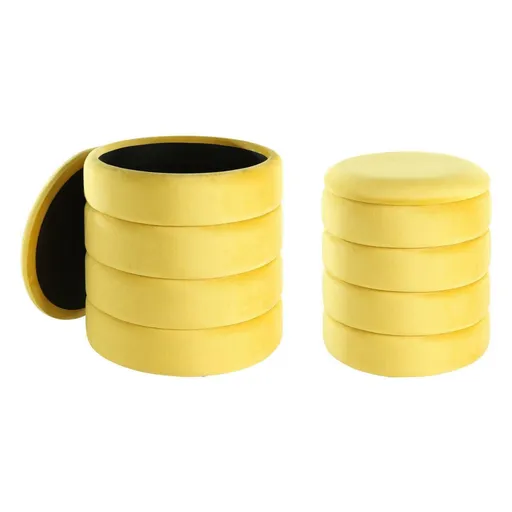 Eglo LIVING Taburetka 2 velikosti okrová AMPAHAKA 424127