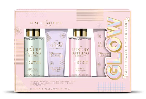 The Luxury Bathing Company Dárková sada péče o tělo Pomeranč & Ylang Ylang 4 ks