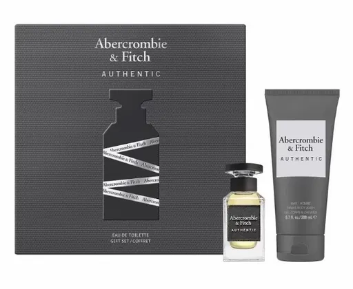 Abercrombie & Fitch Authentic Man - EDT 50 ml + sprchový gel 200 ml