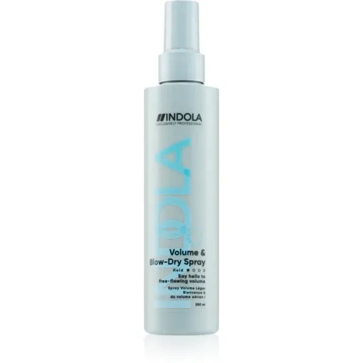 Indola Volume & Blow-Dry Spray objemový sprej na fénování a závěrečnou úpravu vlasů 200 ml