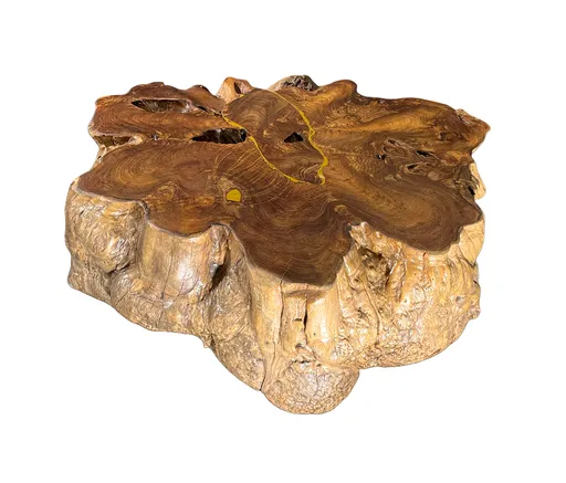 DEOKORK Teakový stolek BRANCH XXVI