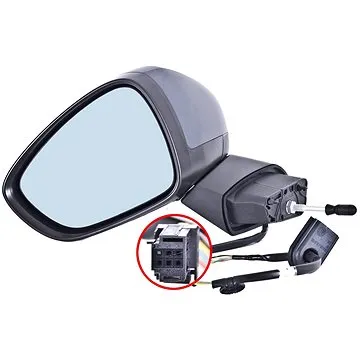 ACI zrcátko pro CITROEN C3, 09-  (s otvorem pro blikač-není součástí balení) pro lak L (0929807)
