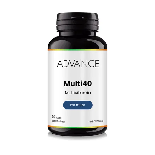ADVANCE Multi40 multivitamín pro muže 90 kapslí