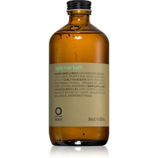 Oway beCurly Hair Bath šampon pro kudrnaté vlasy 240 ml
