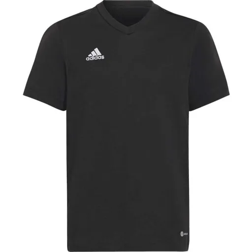 adidas ENTRADA 22 TEE Chlapecké triko, černá, velikost