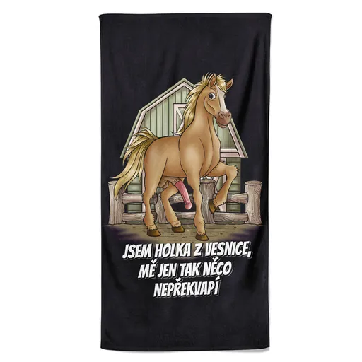 Osuška Mě nic nepřekvapí (Velikost osušky: 70x140cm)