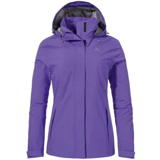 Schöffel GMUND W Dámská větru a vodě odolná bunda, fialová, velikost