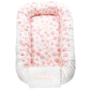 Hnízdečko Satine pink leaves (8594206150048)