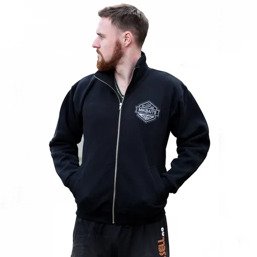 Mikbaits mikina team černá-velikost l