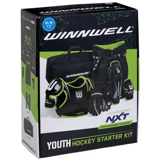 WINNWELL STARTER KIT YTH Hokejová sada, , velikost