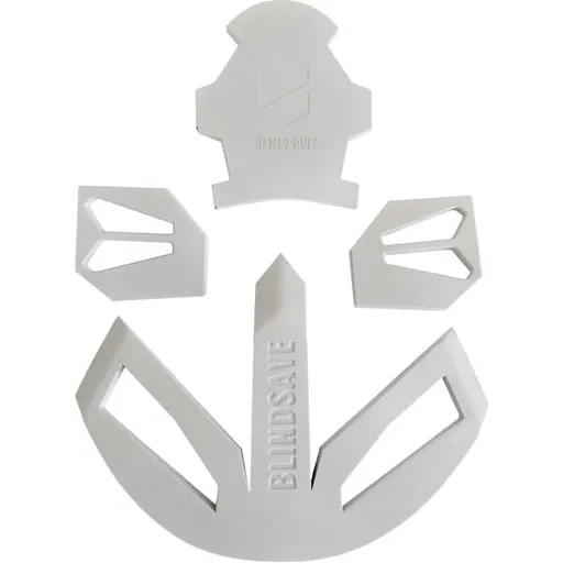 BLINDSAVE SHARKY INSERTS Vycpávky do masky, bílá, velikost