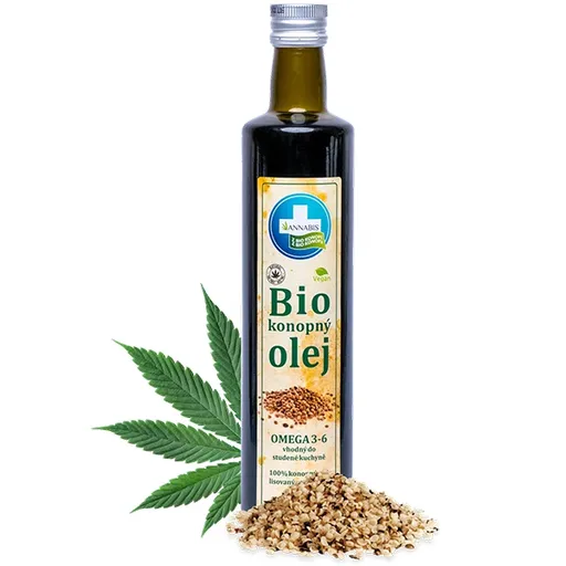 Konopný olej 100% BIO - Annabis Balení: 500 ml