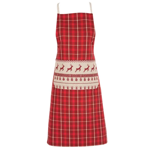 Zástěra Nordic Christmas - 70*85 cm Clayre & Eef