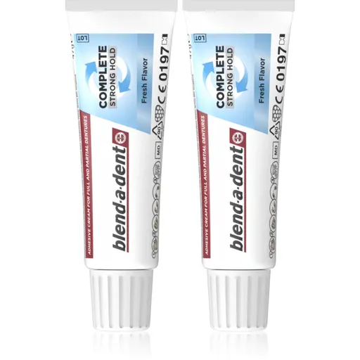 Blend-a-dent Extra Strong Original fixační krém pro zubní náhrady 2x47 g