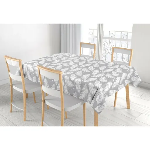 Bellatex Ubrus Adéla Pírka šedá, 120 x 140 cm, 120 x 140 cm