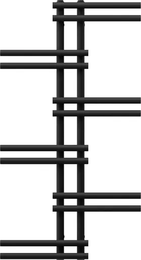 MEXEN Jari otopný žebřík/radiátor 1005 x 550 mm, 339 W, černá W115-1005-550-00-70