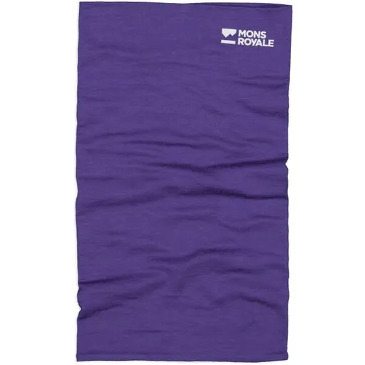 MONS ROYALE DOUBLE UP Nákrčník, fialová, velikost UNI