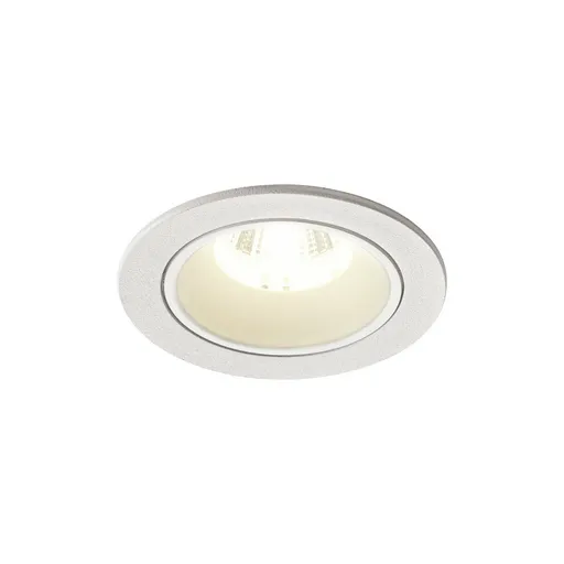 SLV BIG WHITE NUMINOS DL S vnitřní LED zápustné stropní svítidlo bílá/bílá 4000 K 40° včetně listových pružin 1003833