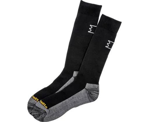 Black cat ponožky cat shield thermolite socks - 44-47