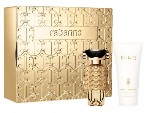 Rabanne Fame Intense - EDP 50 ml + tělové mléko 75 ml