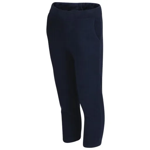 Lewro ARCHER Dětské fleecové tepláky, tmavě modrá, velikost 116-122