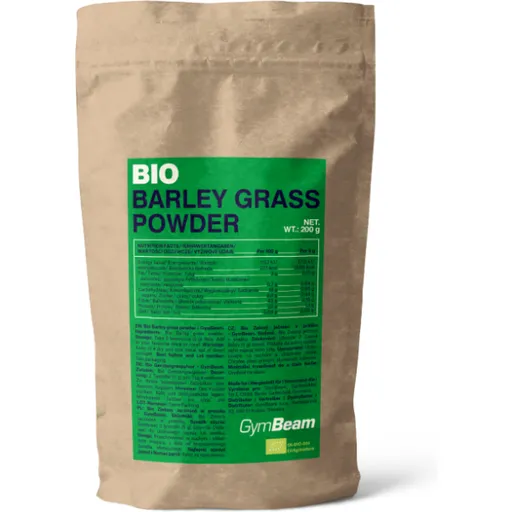 GymBeam BIO ZELENÝ JEČMEN - 200 G Superpotravina, , velikost 200 G