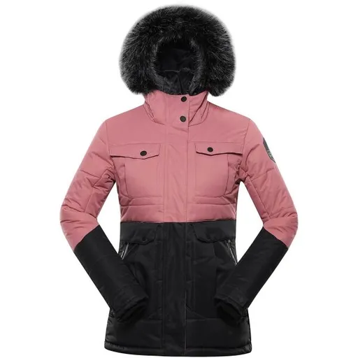 ALPINE PRO EGYPA Dámská zimní bunda, růžová, velikost
