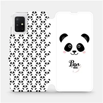 Flipové pouzdro na mobil Samsung Galaxy A51 - M030P Panda Amálka (5903516121694)