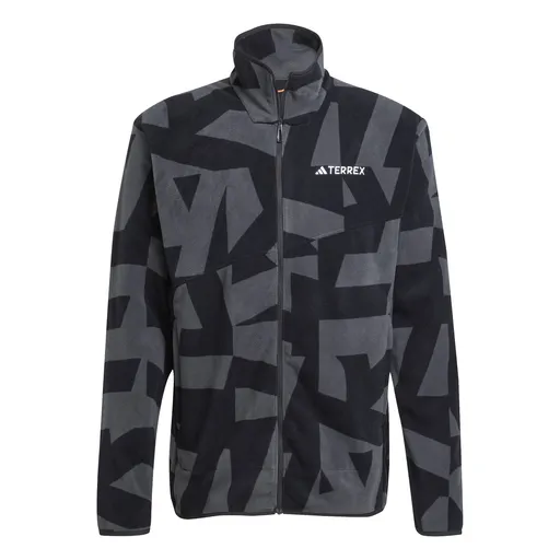 adidas Terrex Multi Printed Full-Zip Fleece Jacket M