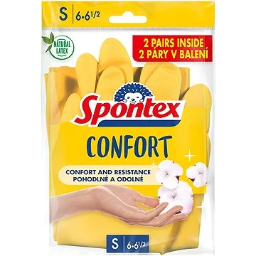 SPONTEX Comfort vel. S, 2 páry (3384121091565)