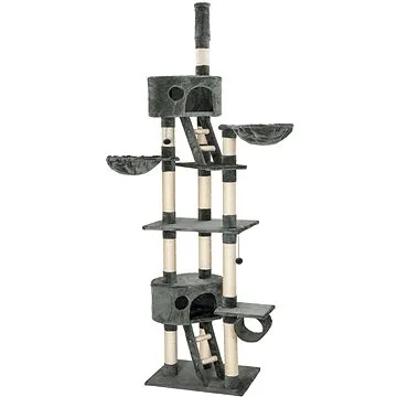 Kočičí škrabadlo Hansi 240-260 cm šedé (401641)