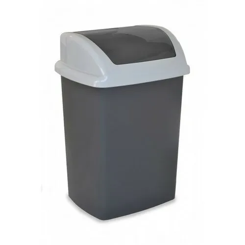 Odpadkový koš Swing, 24 l, antracit, 24 l