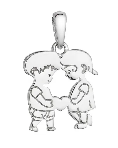 Evolution Group - Pavona Stříbrný přívěsek Přátelství 64004