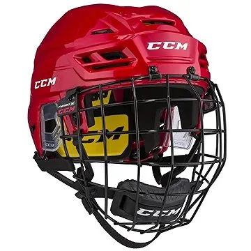 CCM Tacks 210 Combo SR, červená, Senior, M, 55-60cm (18701)