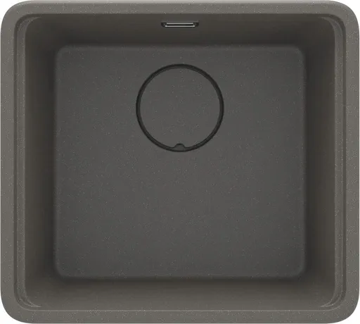 DEANTE Momi anthracite metallic Granitový dřez, 1-bowl ZKM_T10A