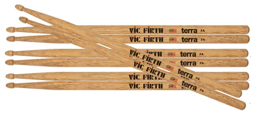 Vic Firth P7AT4PK American Classic® Terra Series 4pr Value Pack