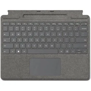 Microsoft Surface  Pro X/Pro 8/Pro 9 Signature Keyboard Platinum CZ/SK (8XA-00087-CZSK)