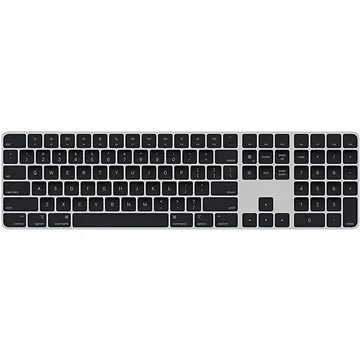 Apple Magic Keyboard s Touch ID a Numerickou klávesnicí, černá - SK (MMMR3SL/A)